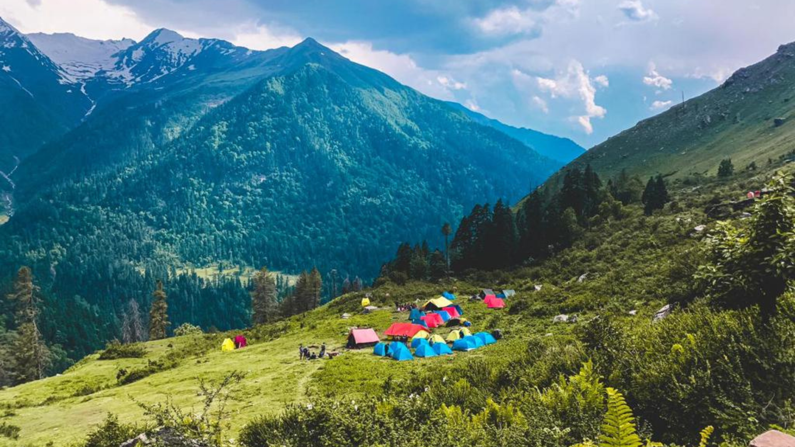 Mountbuzz campsite at Kalkatiyadhar, Harkidun